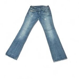 Diesel CHERONE bootcut belted waist rare archive size 29x32 lowrise